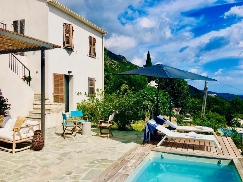 Villa Poggio Santa-Maria-Poggio  المظهر الخارجي الصورة